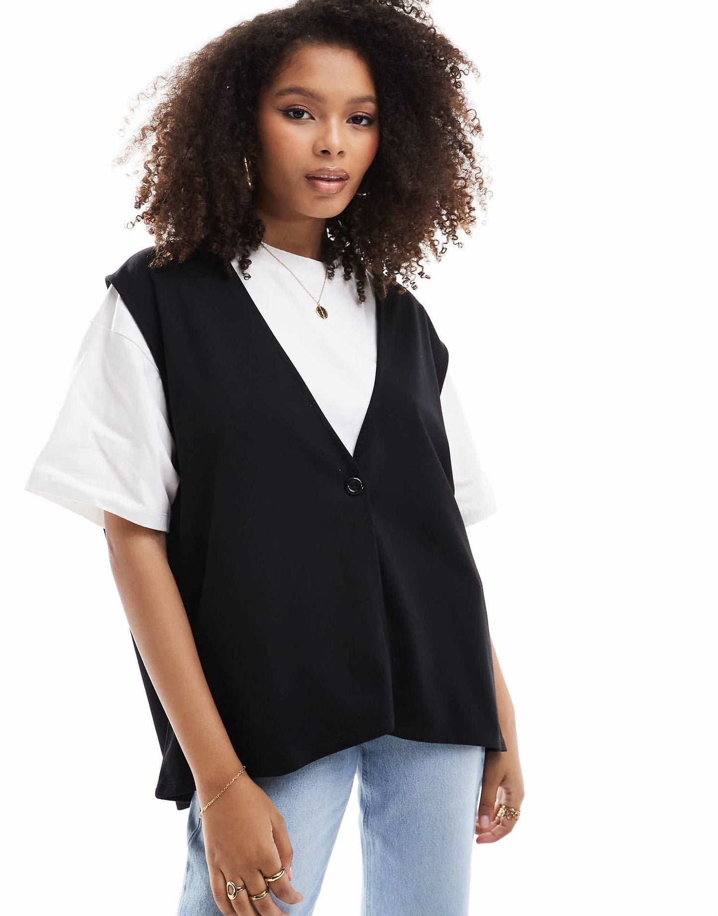 2-in-1 T-Shirt With Waistcoat