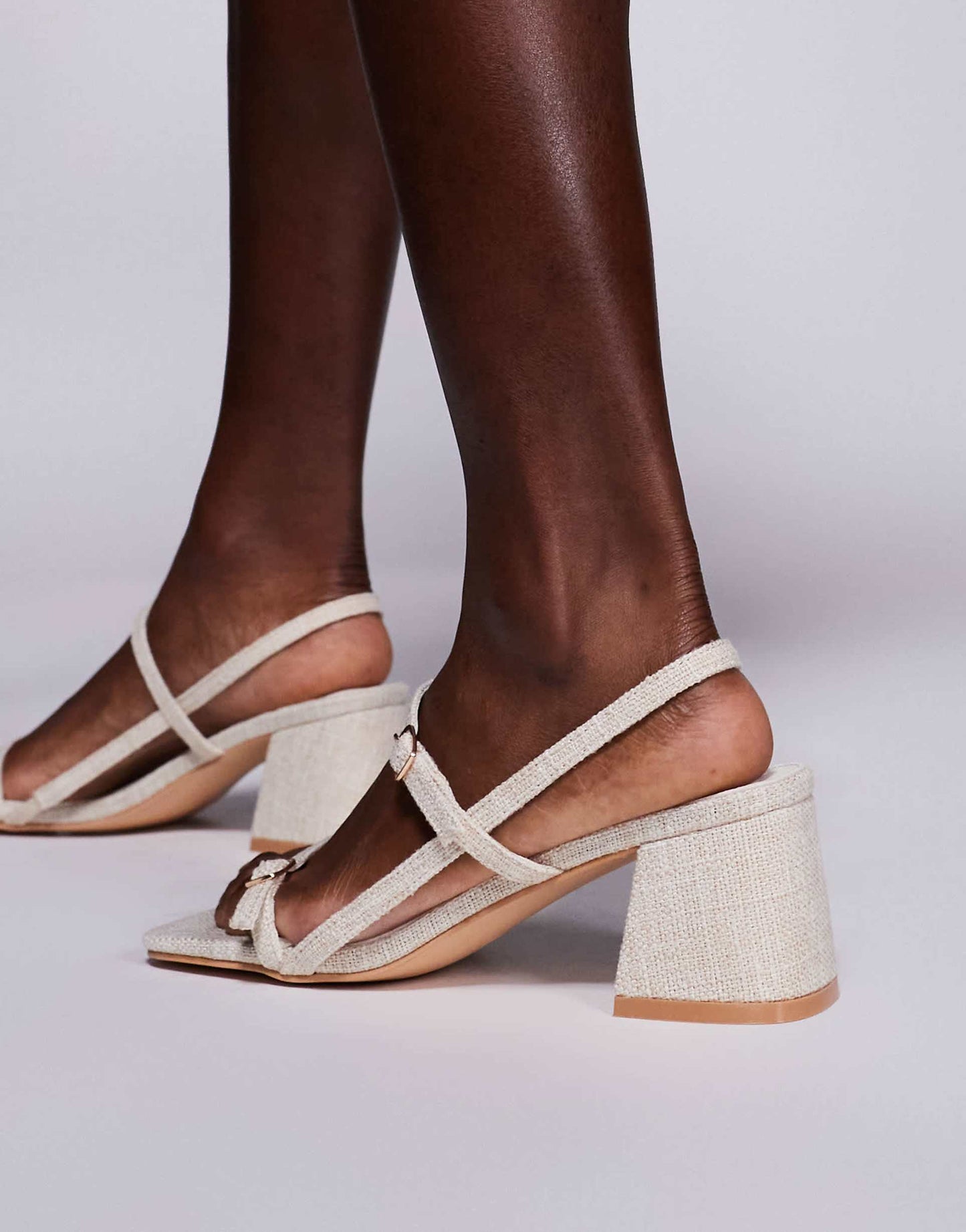 Logan Mid Block Heeled Sandals
