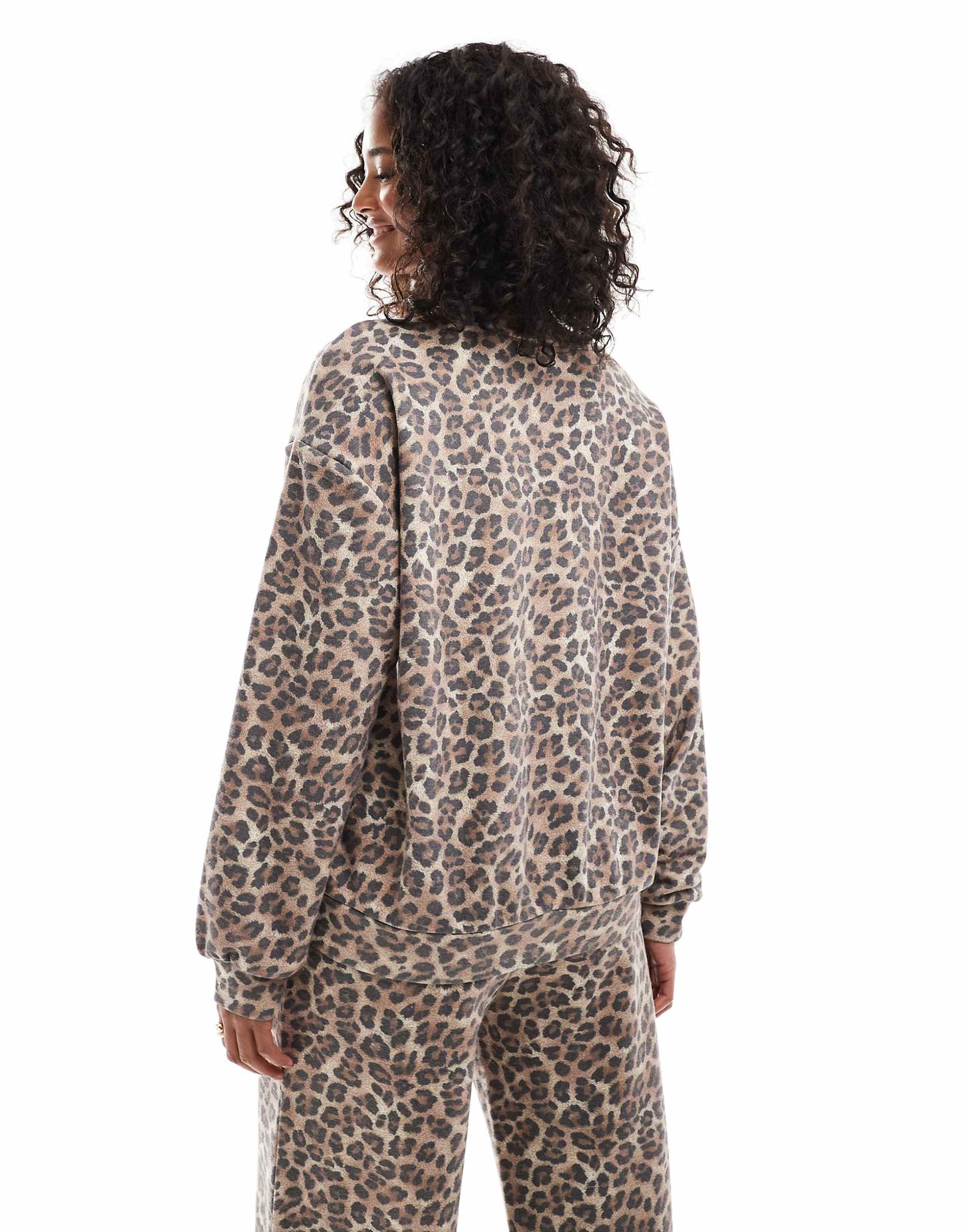 Leopard Print Sweatshirt