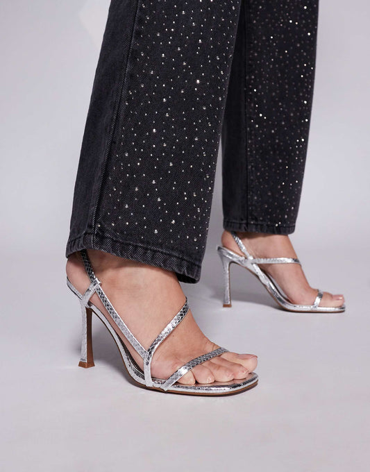 Nadiya Minimal Slingback High Sandals