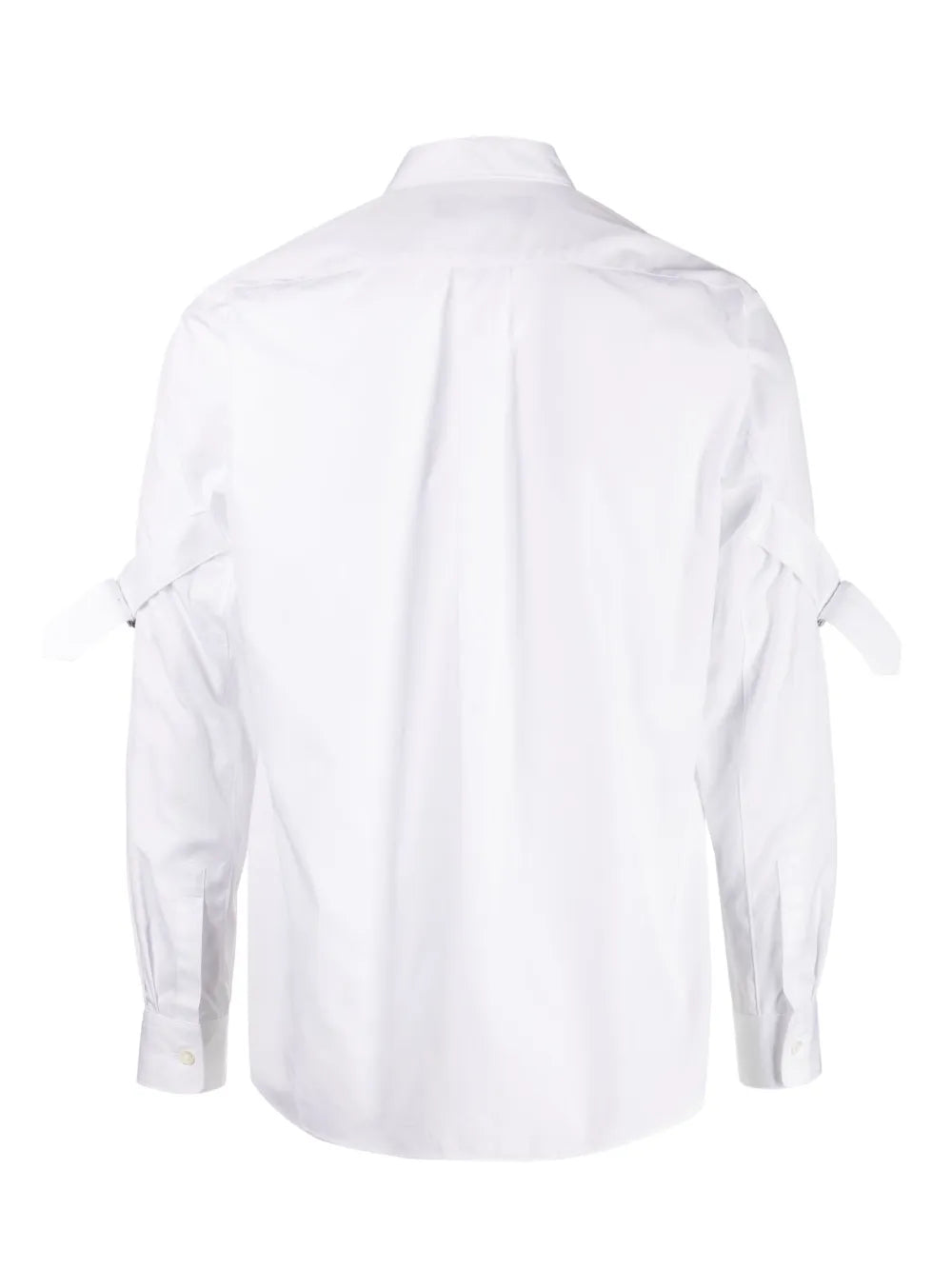 Elbow-Buckle Detailed Cotton Shirt
