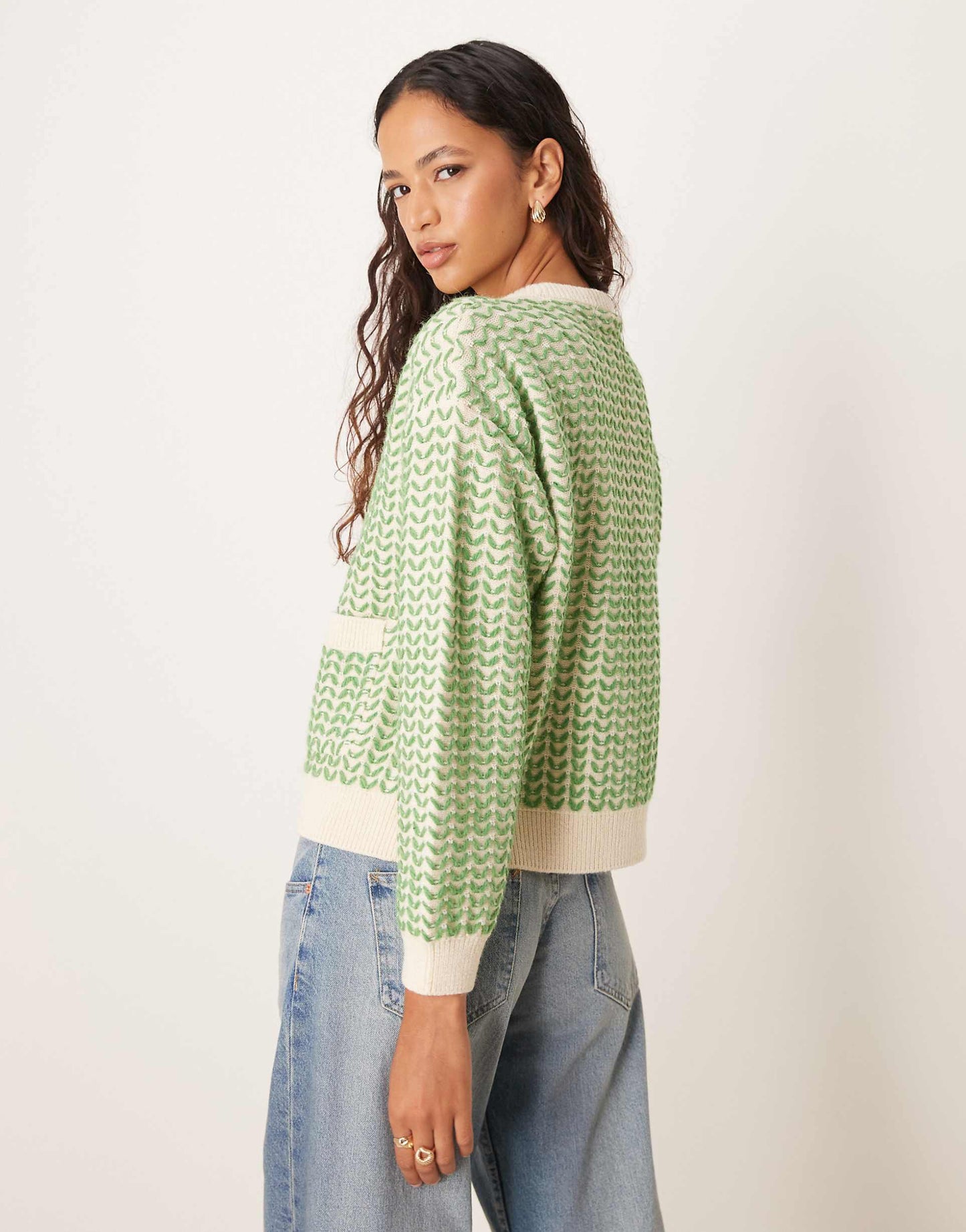 Button Down Knitted Cardigan