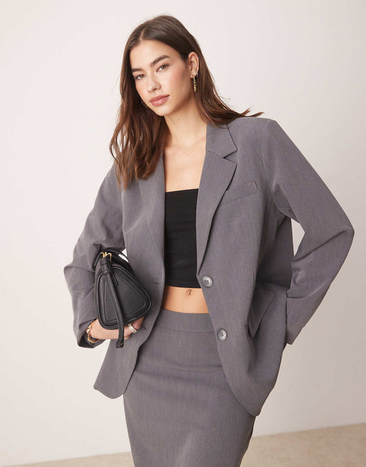 Oversized Dad Fit Blazer Co-Ord
