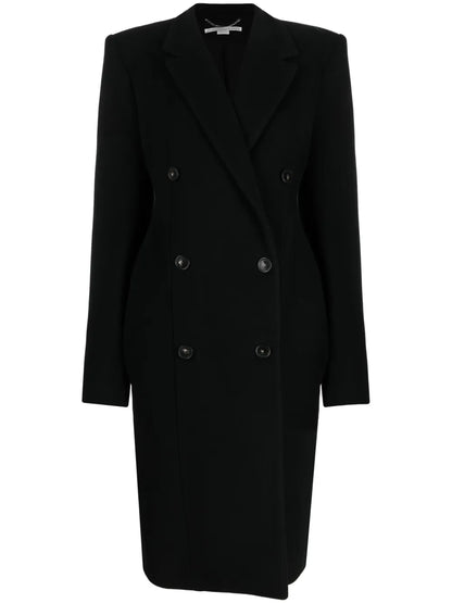 Double-Breasted Wool Coat