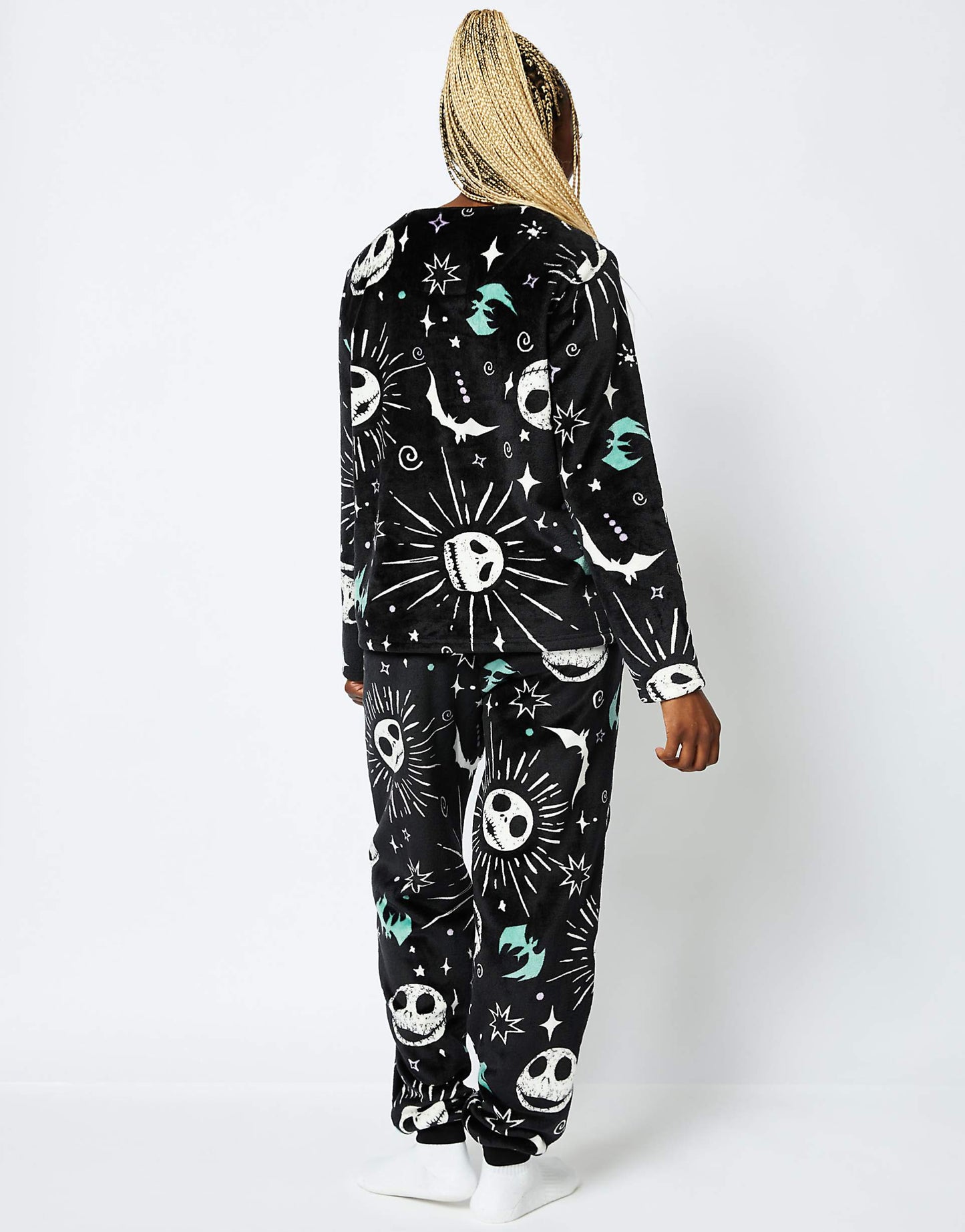 London Disney Nightmare Before Christmas Fleece Pyjama Set