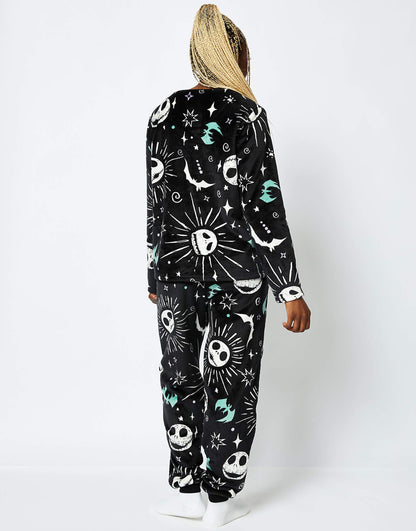 London Disney Nightmare Before Christmas Fleece Pyjama Set