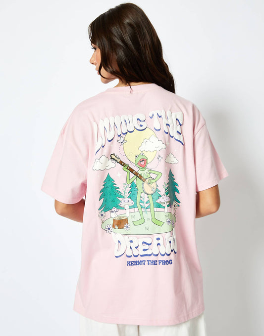 London Disney Kermit Living The Dream T-Shirt