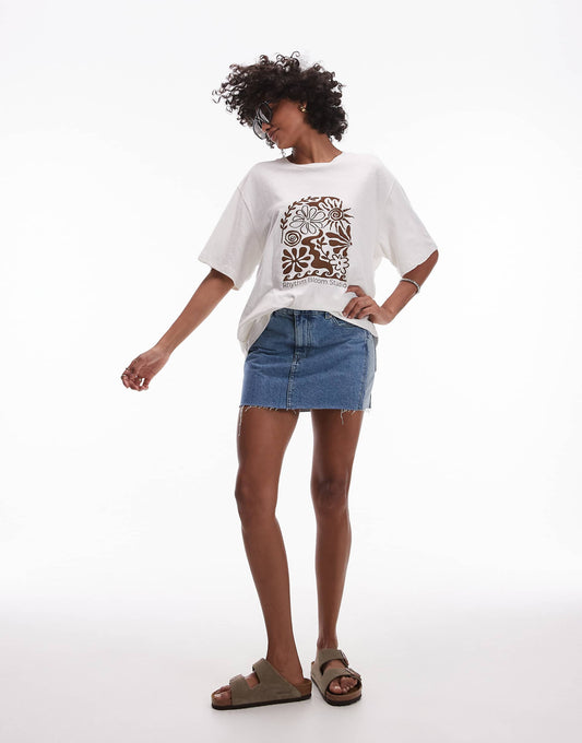 Bloom Studio Oversized T Shirt