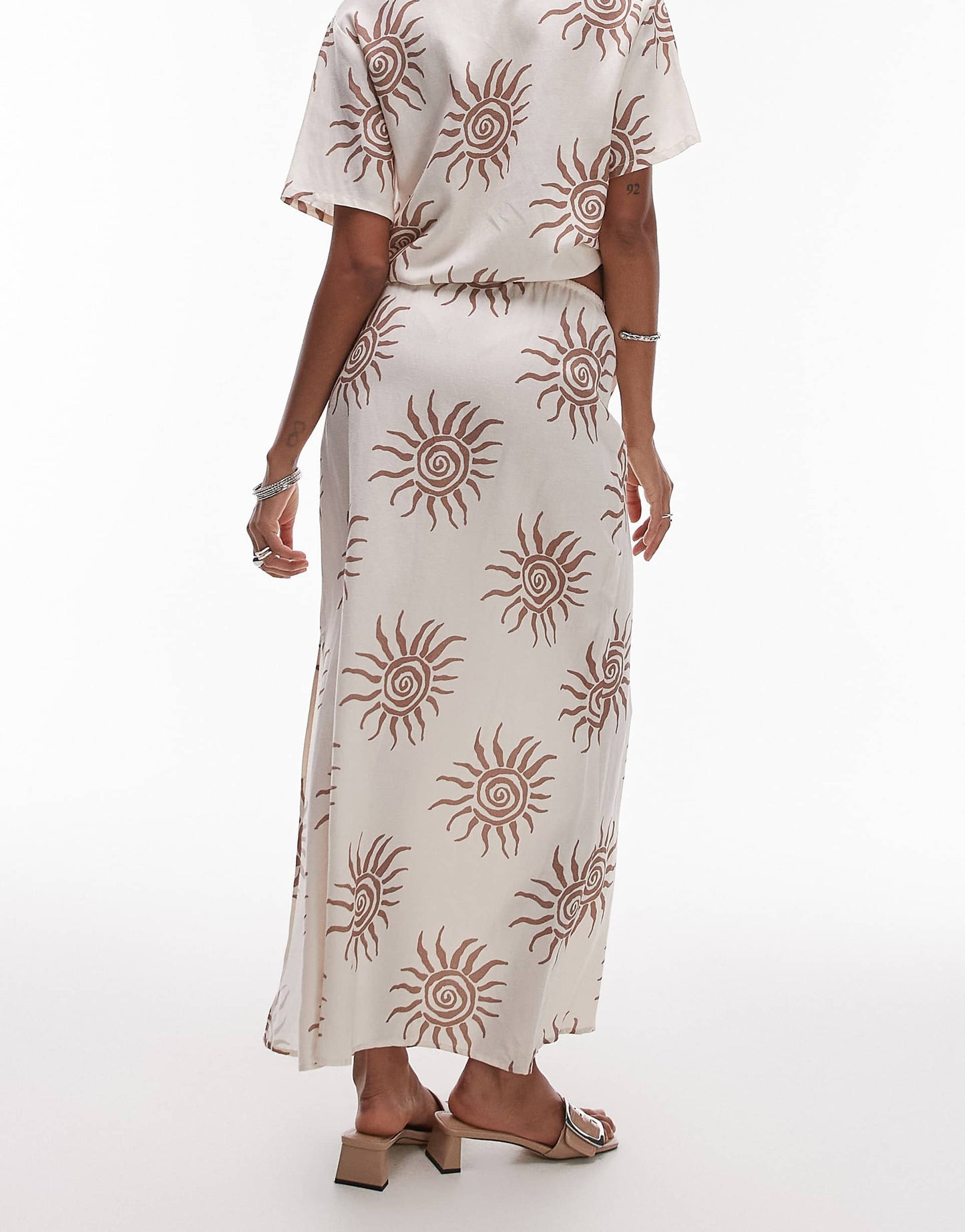 Seafarer Maxi Beach Skirt Co-Ord