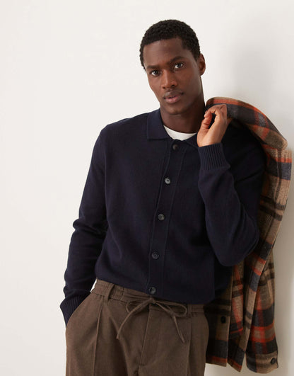 Knitted Button Down Cardigan