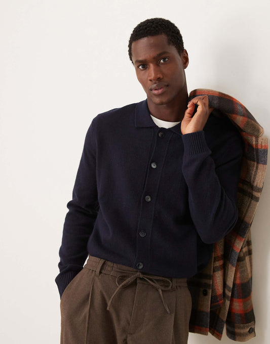 Knitted Button Down Cardigan