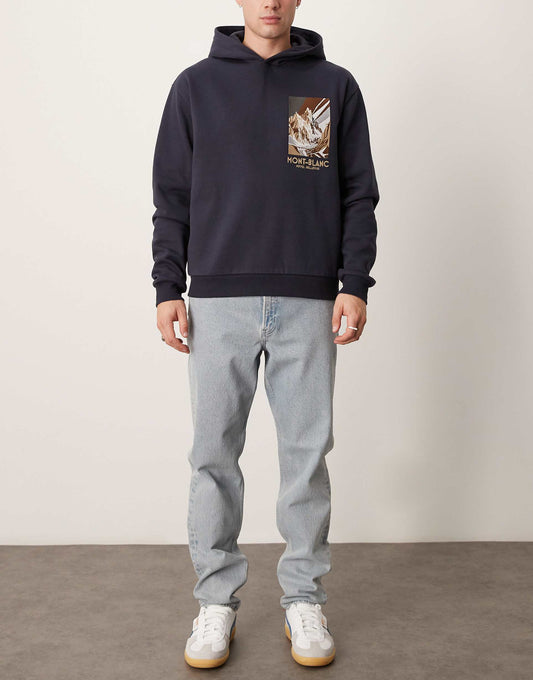 Mid Waist Straight Leg Jean