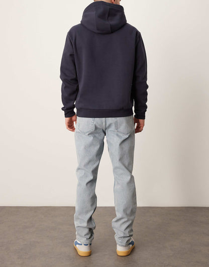 Mid Waist Straight Leg Jean