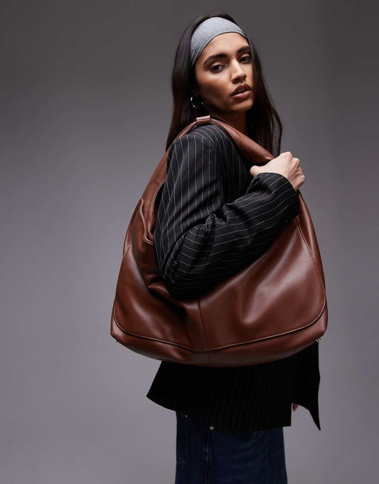 The Big Sling Faux Leather Bag