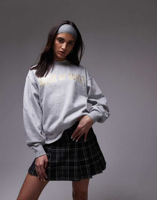 The Family Crew Neck Oversized Sweater