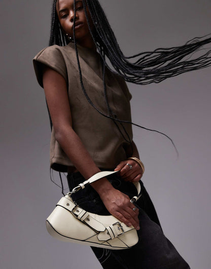 Saira Buckle Shoulder Bag
