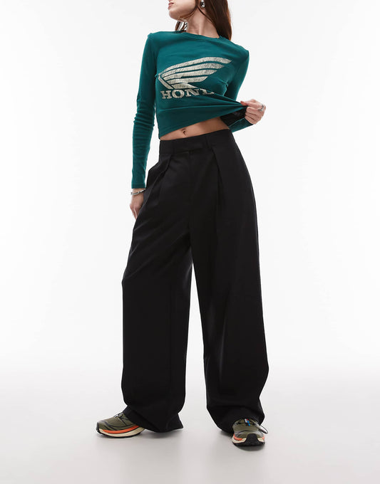 Co Ord Wide Leg Tailored Trouser