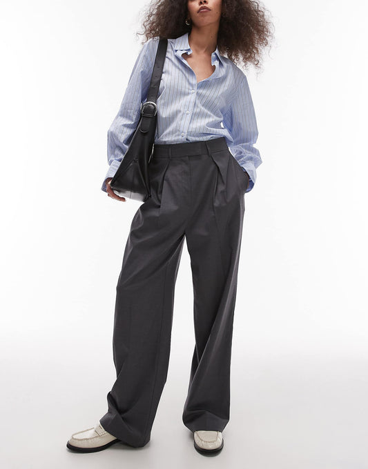 Co Ord Wide Leg Tailored Trouser