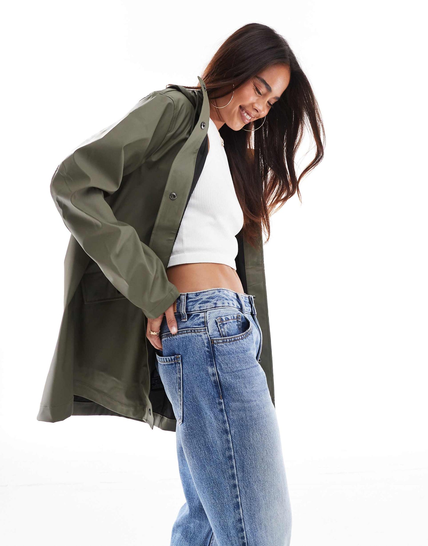 Hooded Raincoat