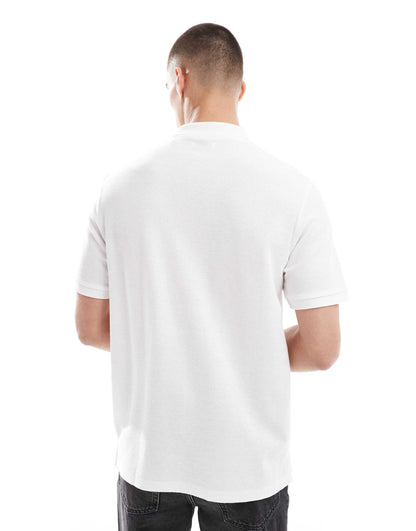 Waffle Textured Polo Shirt