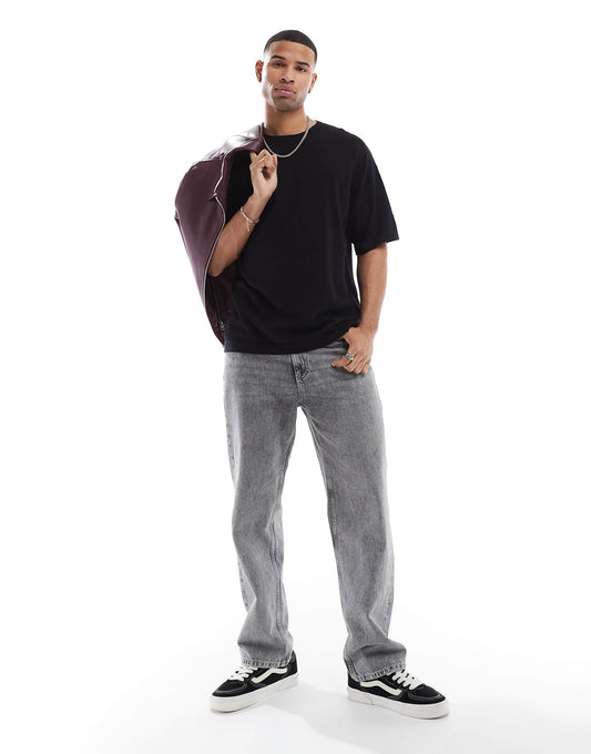 Oversized Knitted T-Shirt