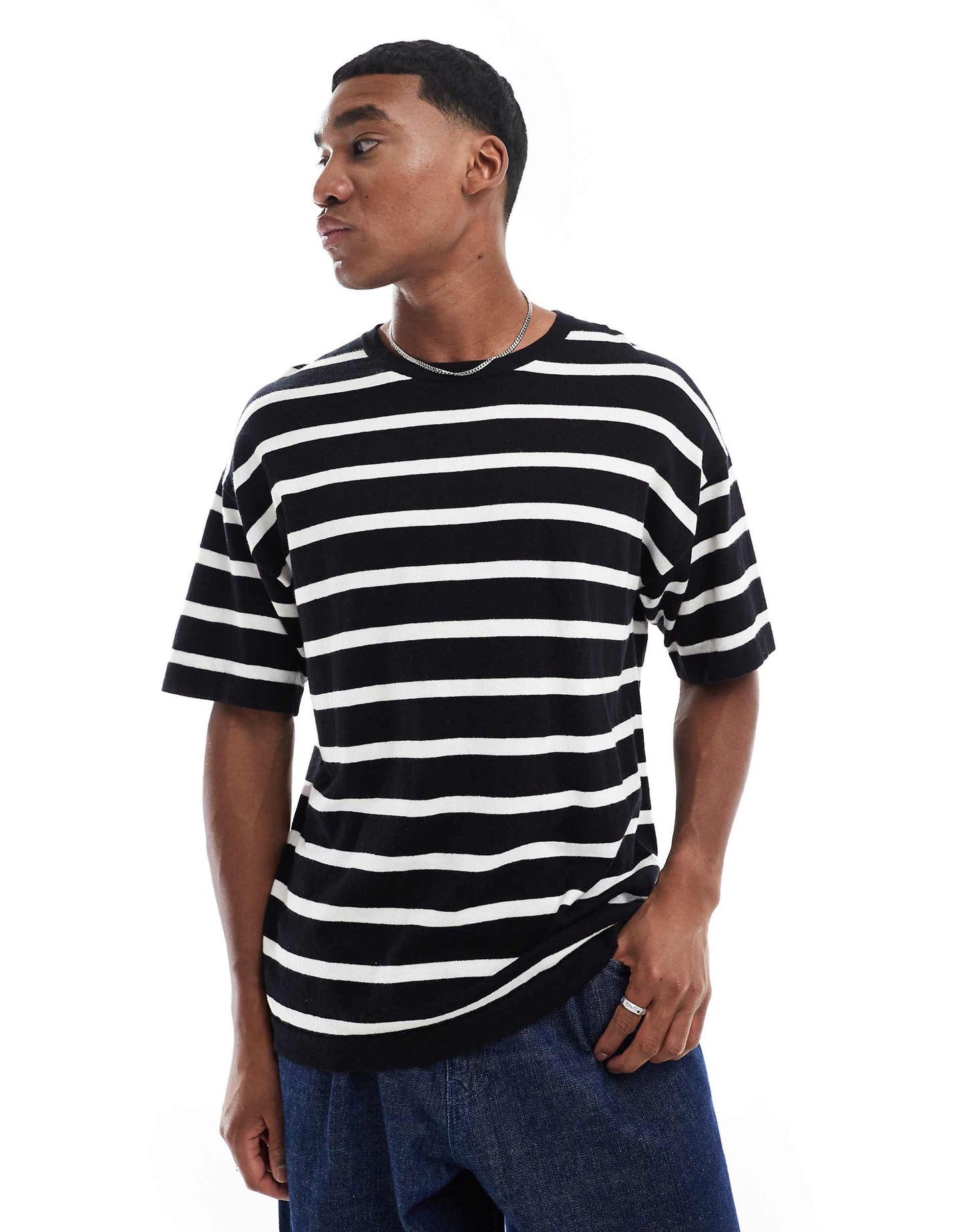 Oversized Knitted T-Shirt