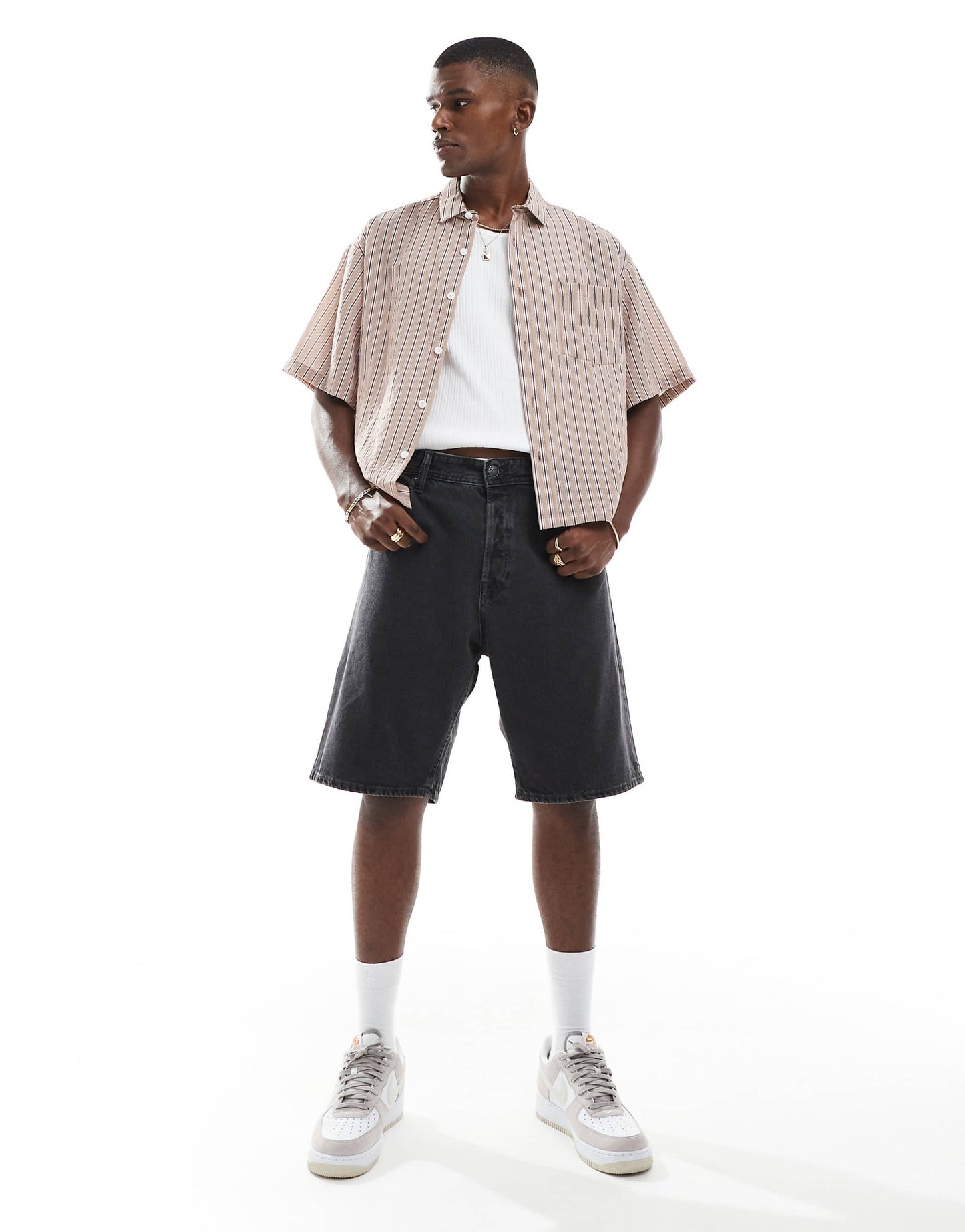 Alex Baggy Denim Short