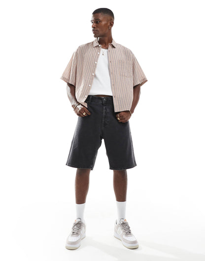 Alex Baggy Denim Short