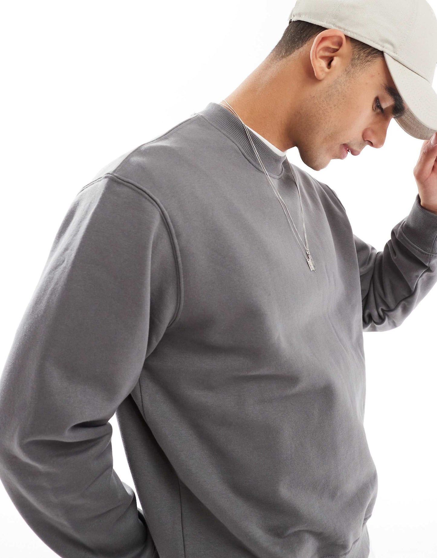 Oversized 400Gsm Heavyweight Crew Neck Jumper