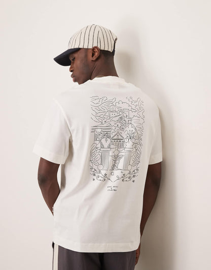 Homme Oversized T-Shirt With Print