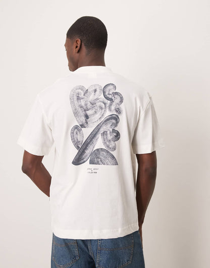 Homme Oversized T-Shirt With Back Print