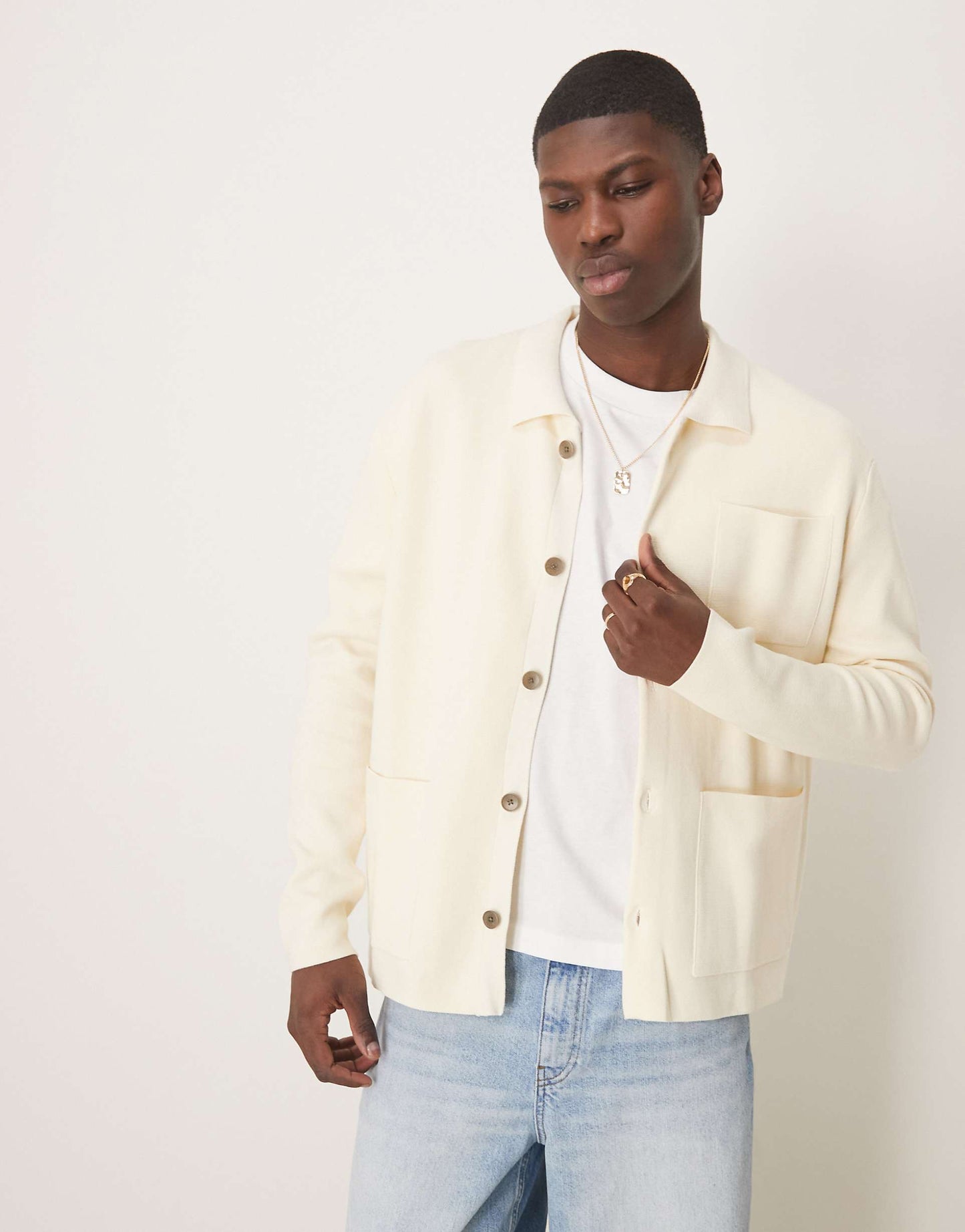 Knitted Cardigan With Pockets