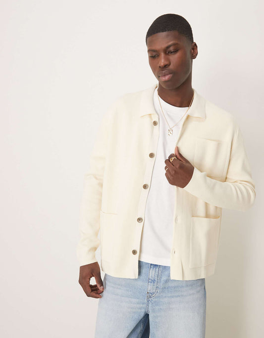Knitted Cardigan With Pockets