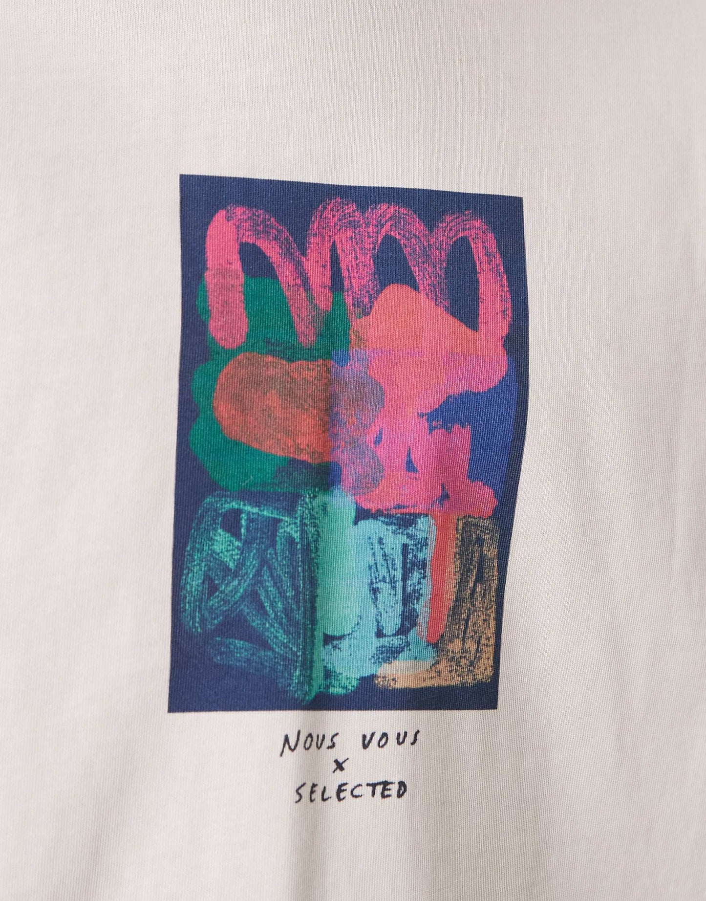 Homme Oversized T-Shirt With Chest Print