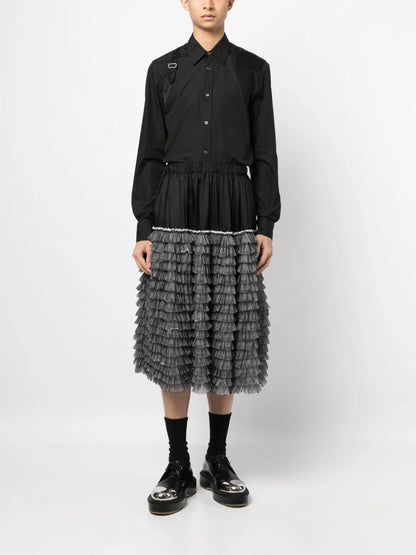 Textured-Finish Pleat-Detailing Shorts