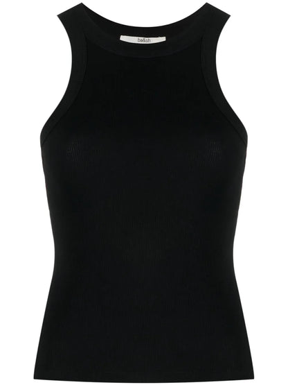 Cynda Ribbed Cotton Tank Top