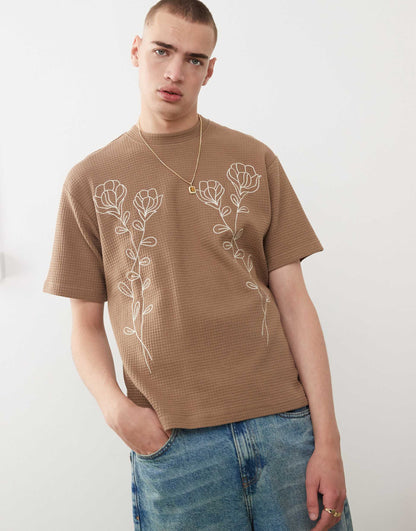 Floral Decal T-Shirt