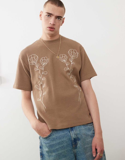 Floral Decal T-Shirt