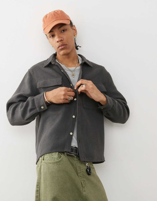 Boucle Overshirt