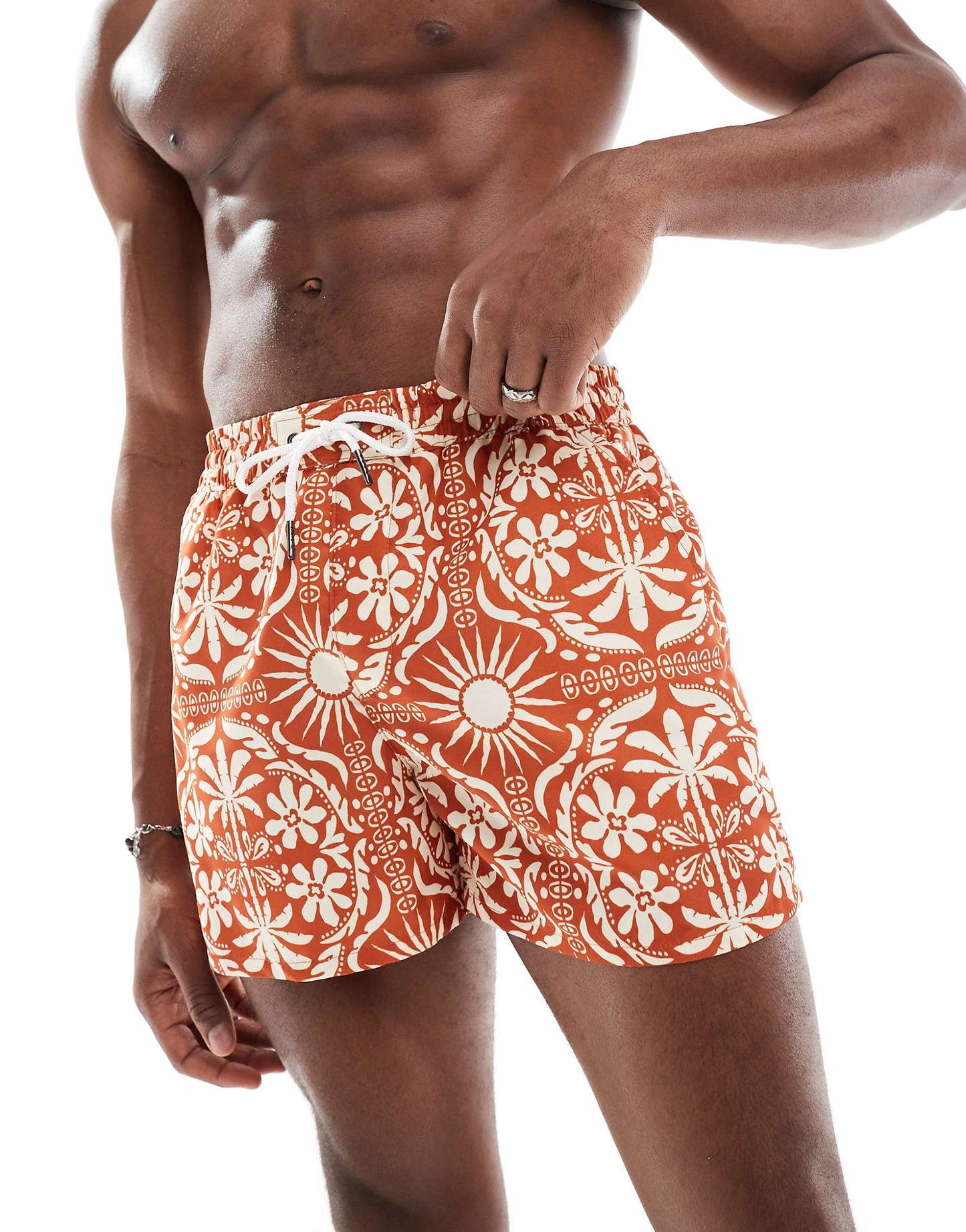 Sun Dile Print Swim Shorts