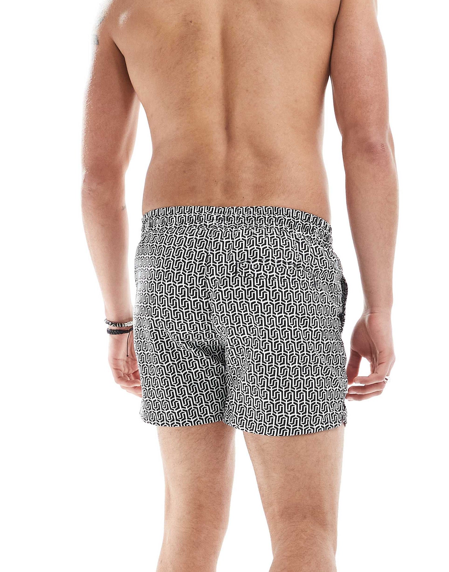 Geo Print Swim Shorts