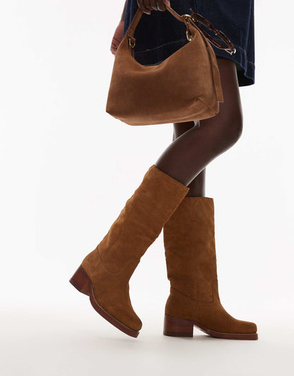 Ky-Ley Western Knee Boots