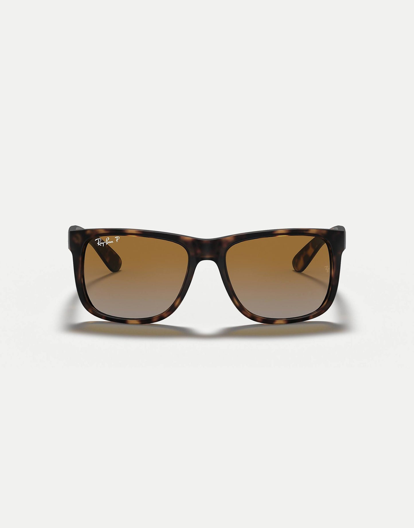 Justin Classic Square Polarised Sunglasses With Brown Lens
