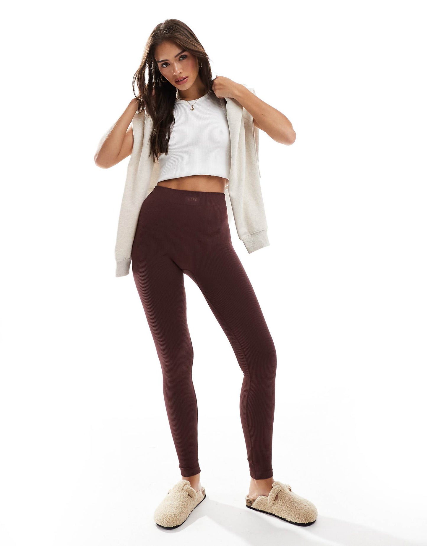 Ribbed Base Legging