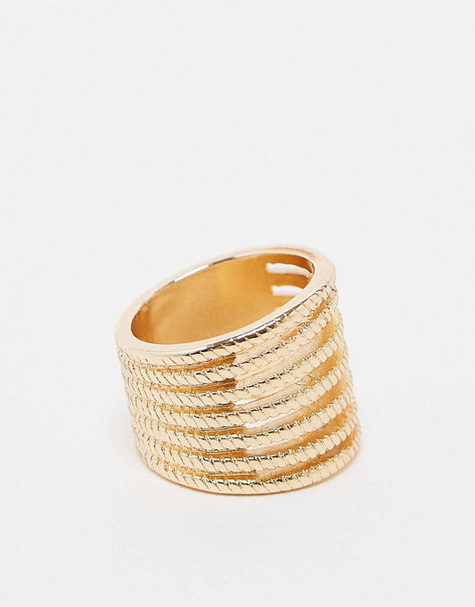 Oversized Row Ring