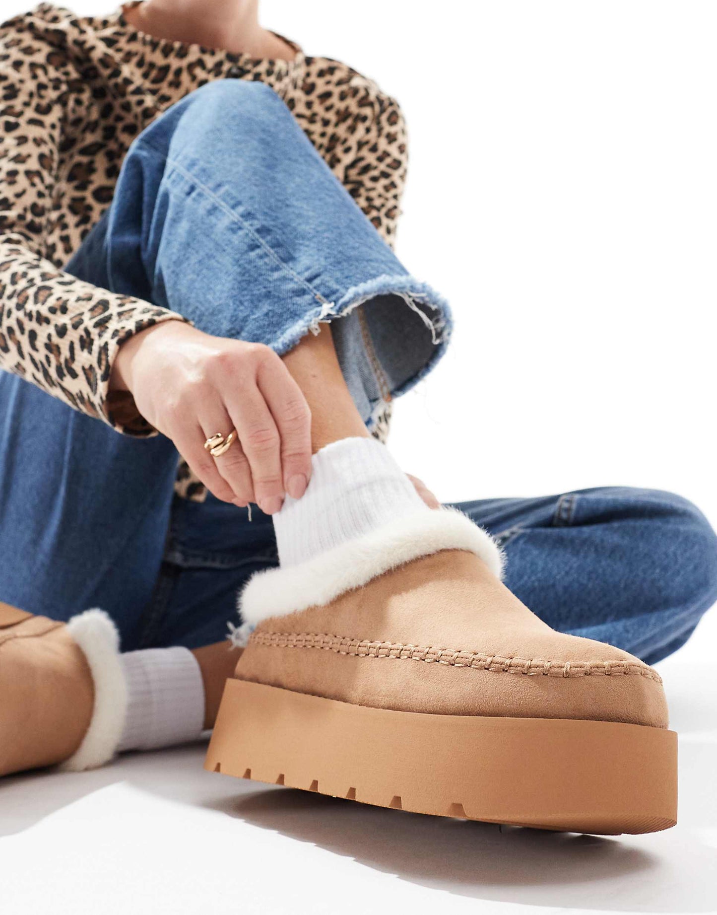 Cosy Fur Lined Slip On