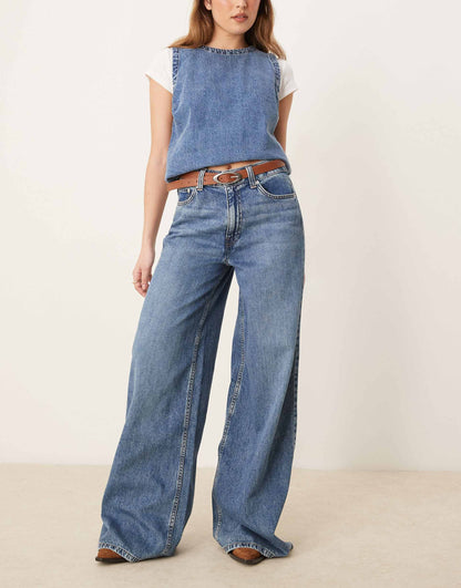 Soft Wide Leg Jean