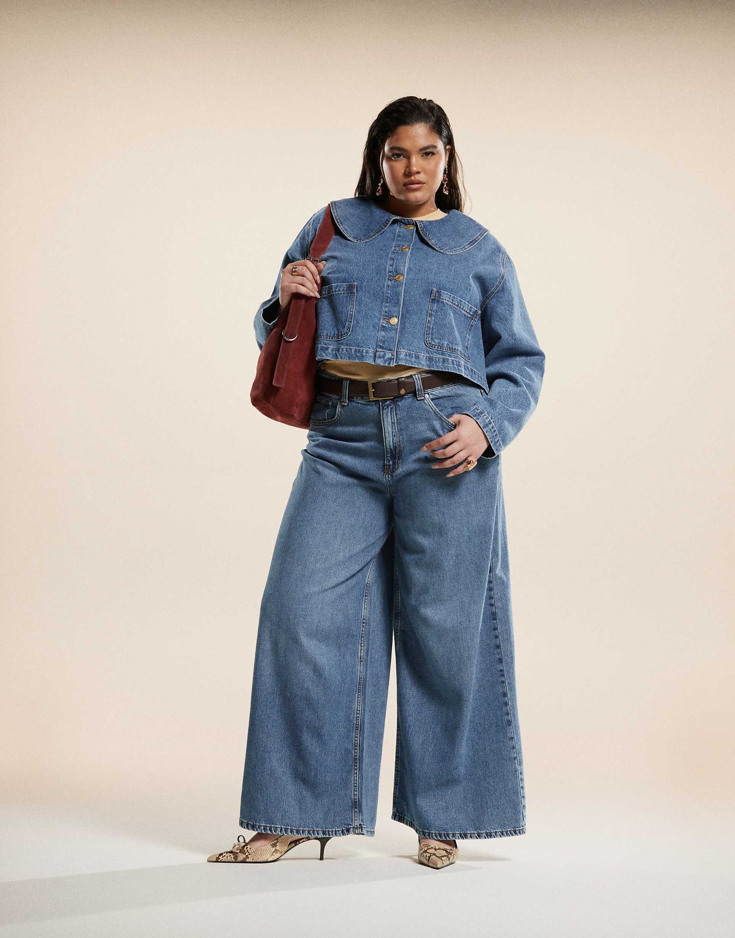 Curve Soft Wide Leg Jean