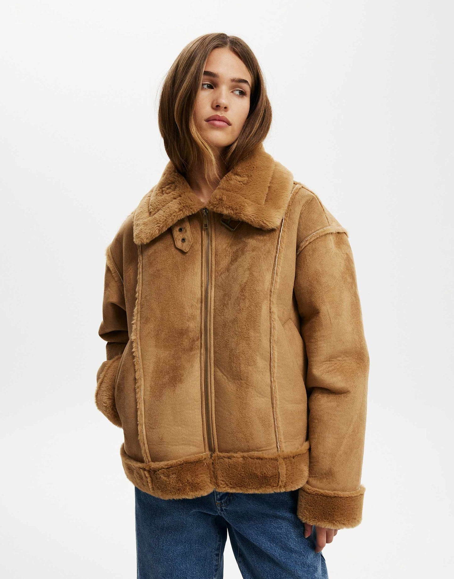 Dakota Faux Suede Jacket