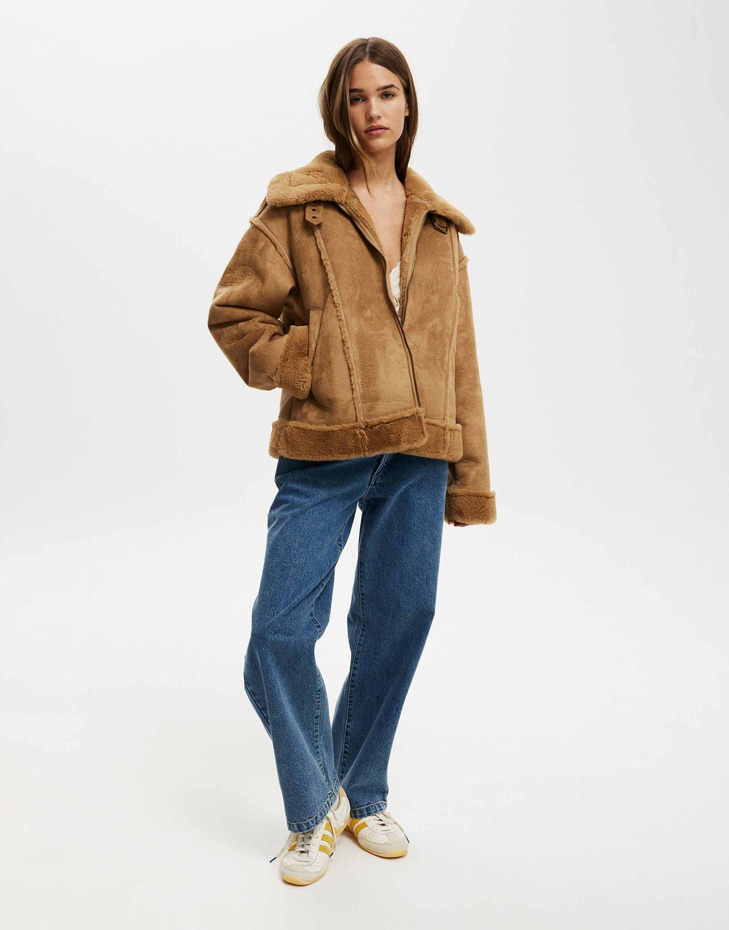 Dakota Faux Suede Jacket